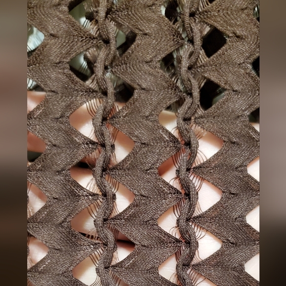 Zara Brown Batwing Coverup. Size M - Picture 5 of 11